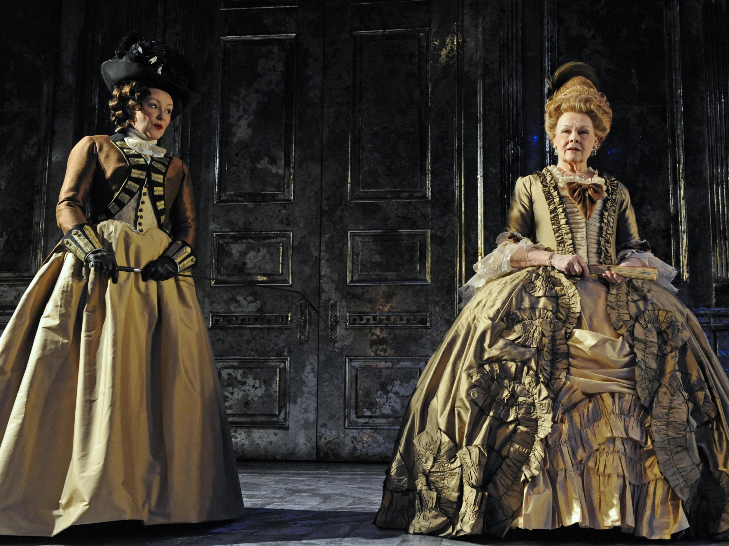 Judi Dench as Madame de Montreuil in ‘Madame de Sade’ received a poor review