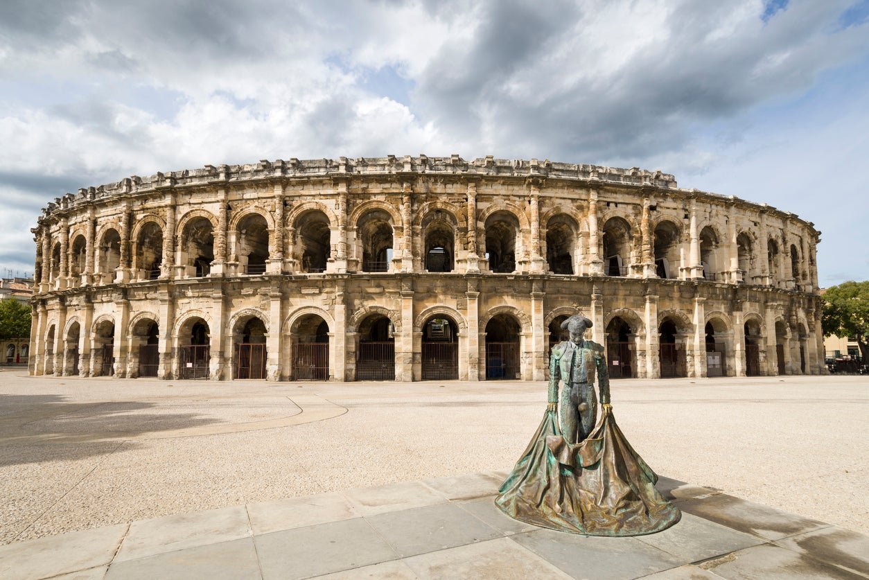 The arena is one of Nimes’ outstanding Roman sites (Getty)