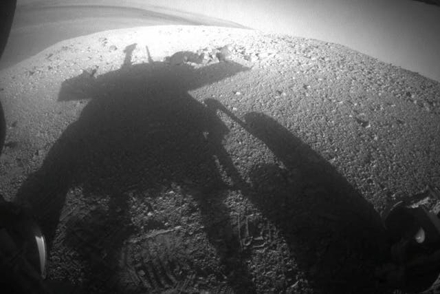 The Opportunity rover is currently in trouble on the surface of Mars as a massive dust storm has blocked its solar panels