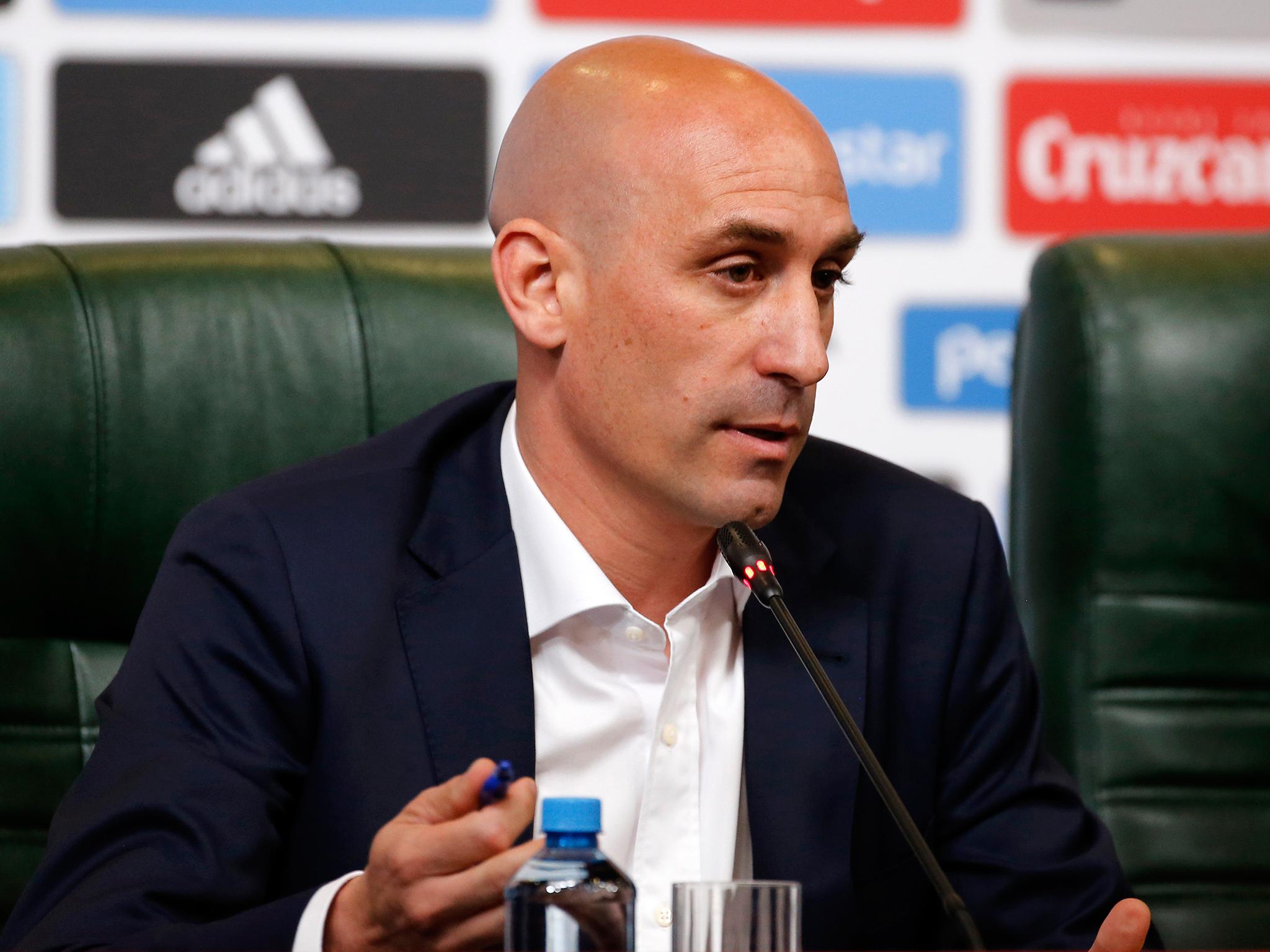 Luis Rubiales sacked Spain coach Julen Lopetegui a day before the 2018 World Cup