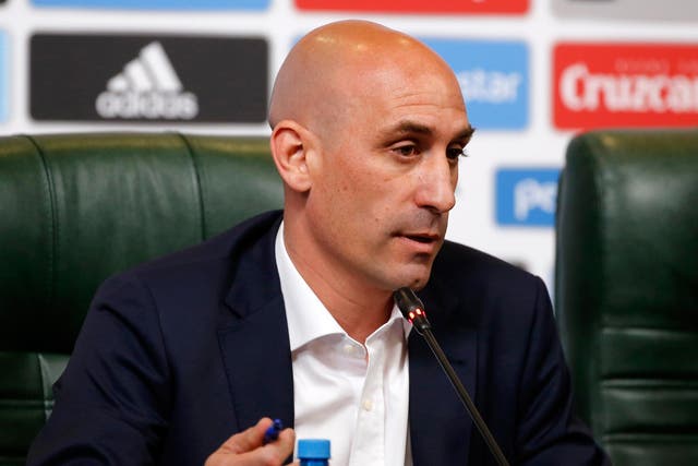 Luis Rubiales sacked Spain coach Julen Lopetegui a day before the 2018 World Cup