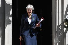 Live: Theresa May faces knife-edge Commons vote on Brexit