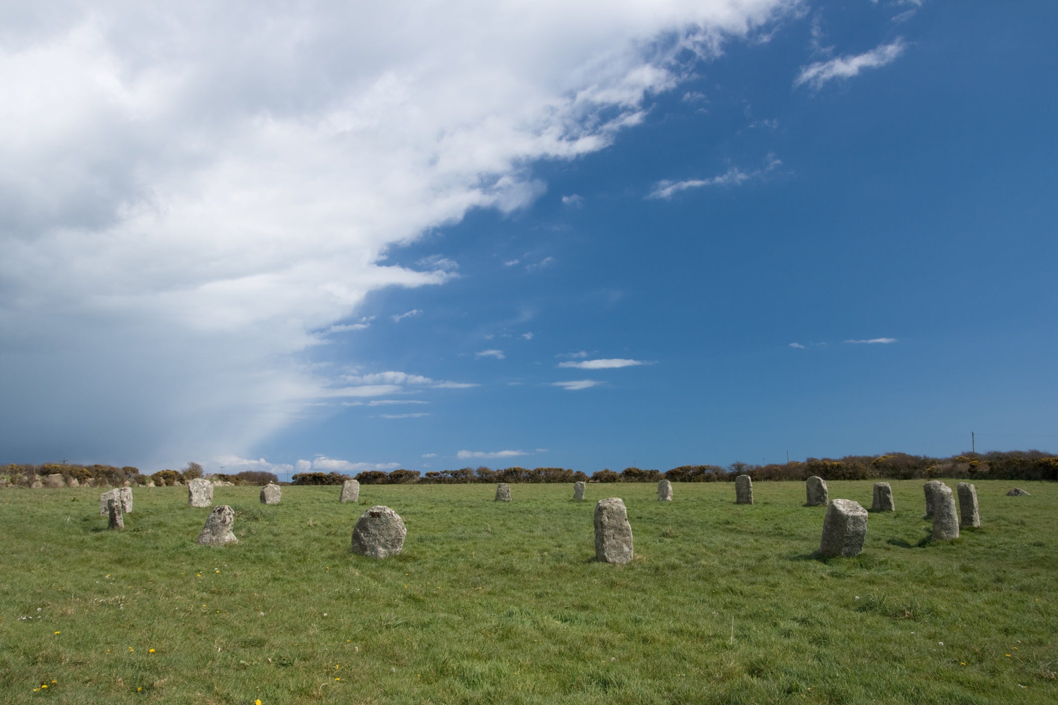 Merry Maidens was built in the Stone Age