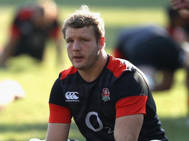 Joe Launchbury is in contention to start England's second Test against South Africa