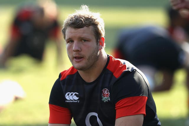 Joe Launchbury is in contention to start England's second Test against South Africa