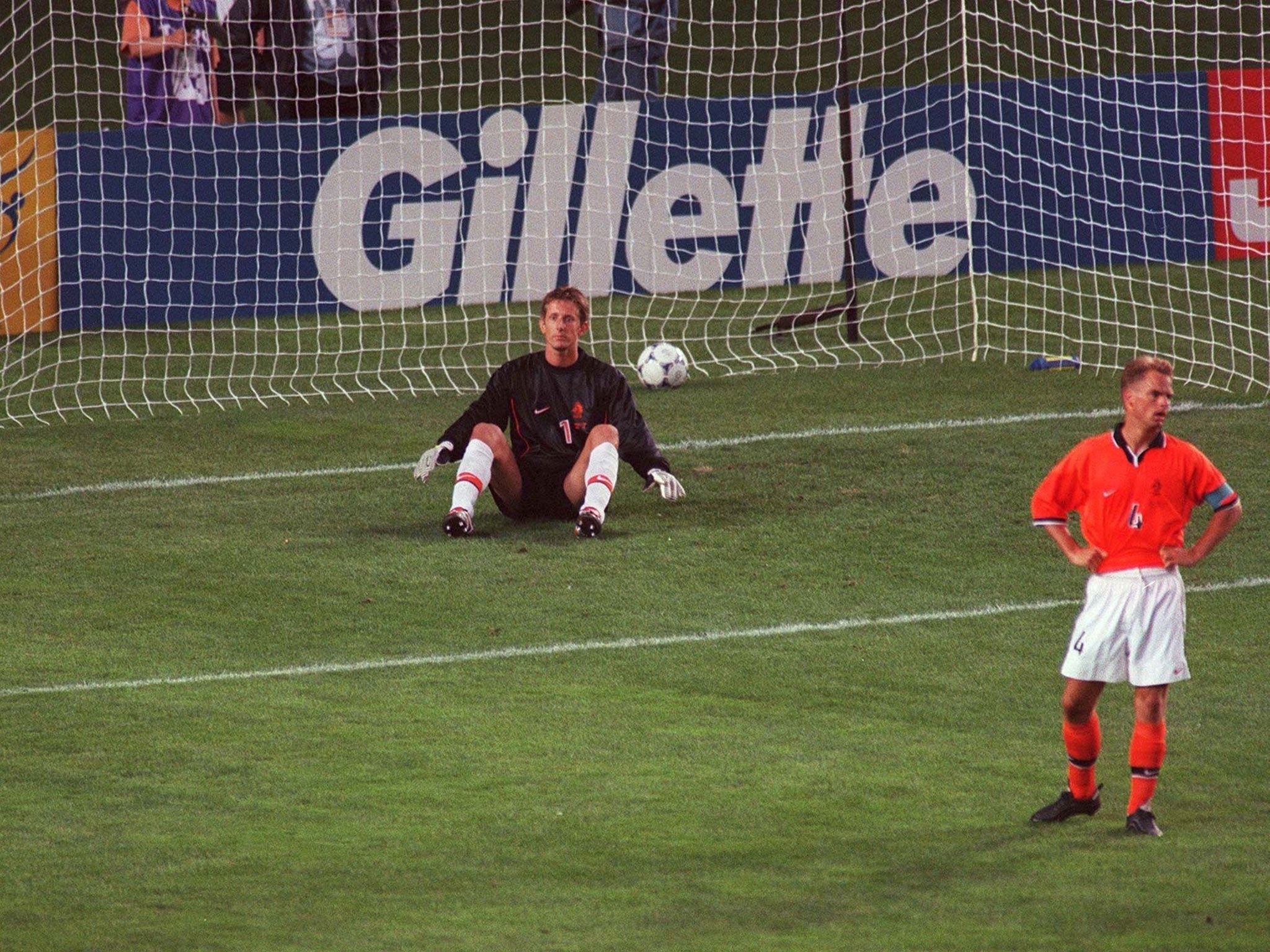 The Netherlands fell at the penultimate hurdle in 1998