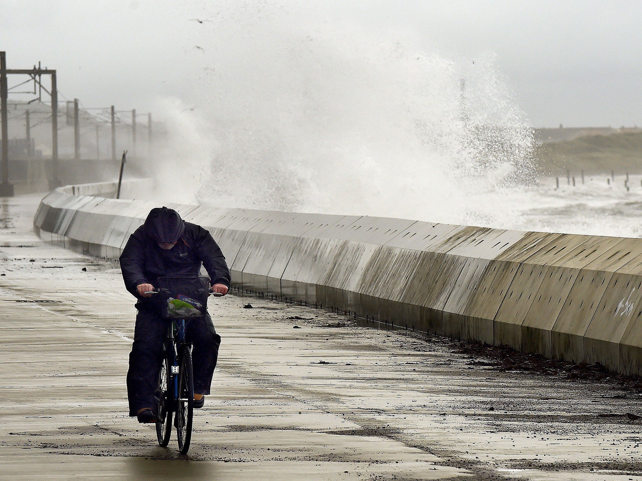 Storm Hector is battering parts of the UK