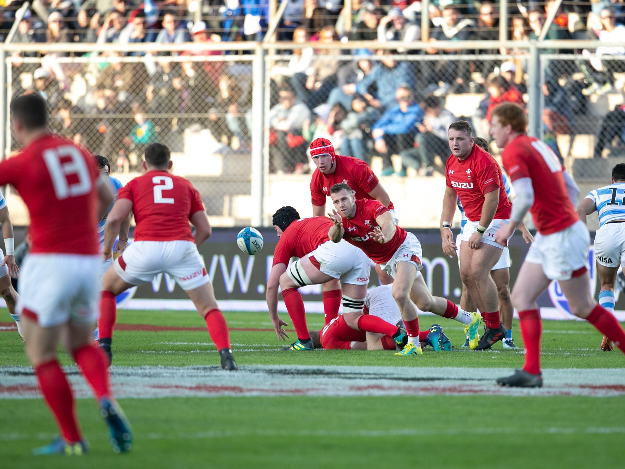 Wales recorded an impressive victory in the first Test