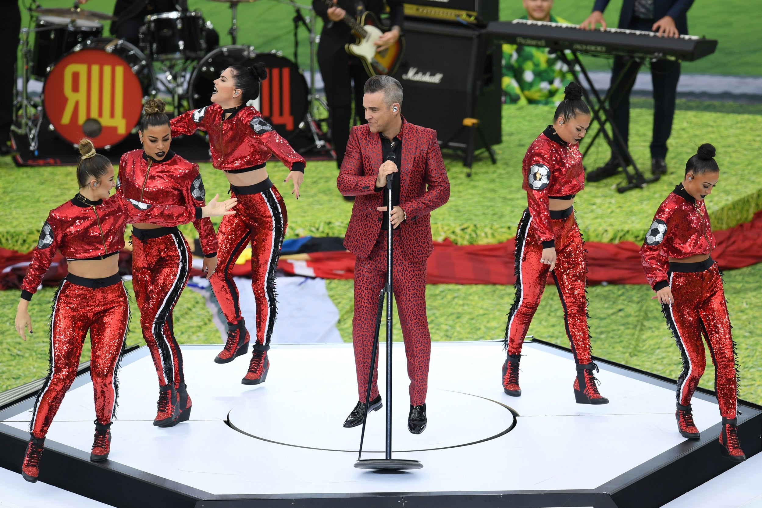 If you think Robbie Williams looked charismatic, wait until the Tories gets there