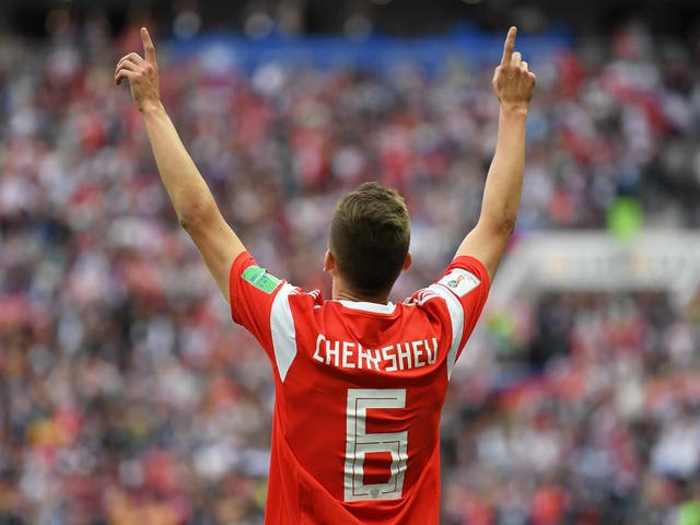 Cheryshev's goal was the pick of the bunch
