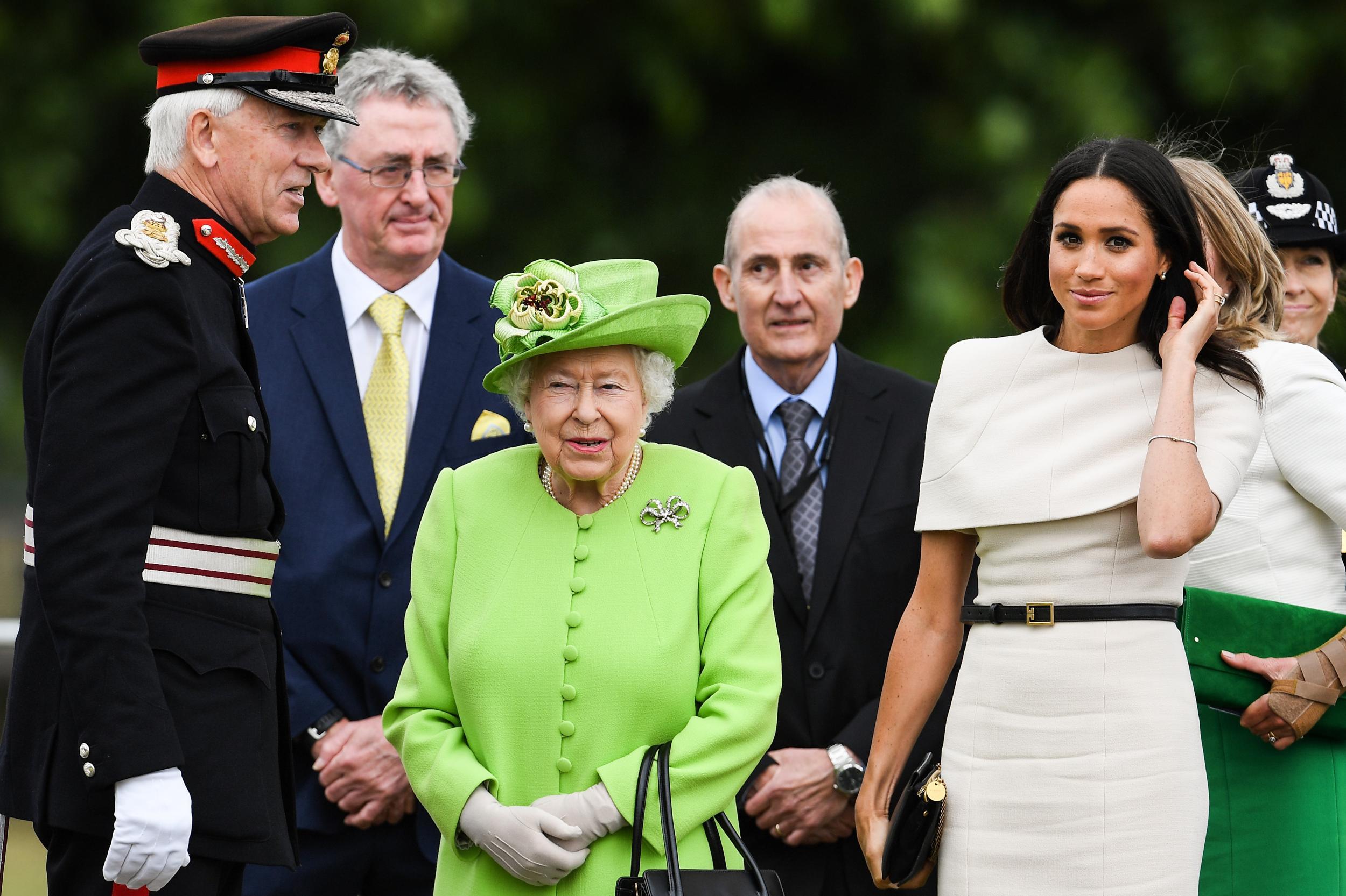 Meghan and the Queen went on their first public engagement together (Getty)