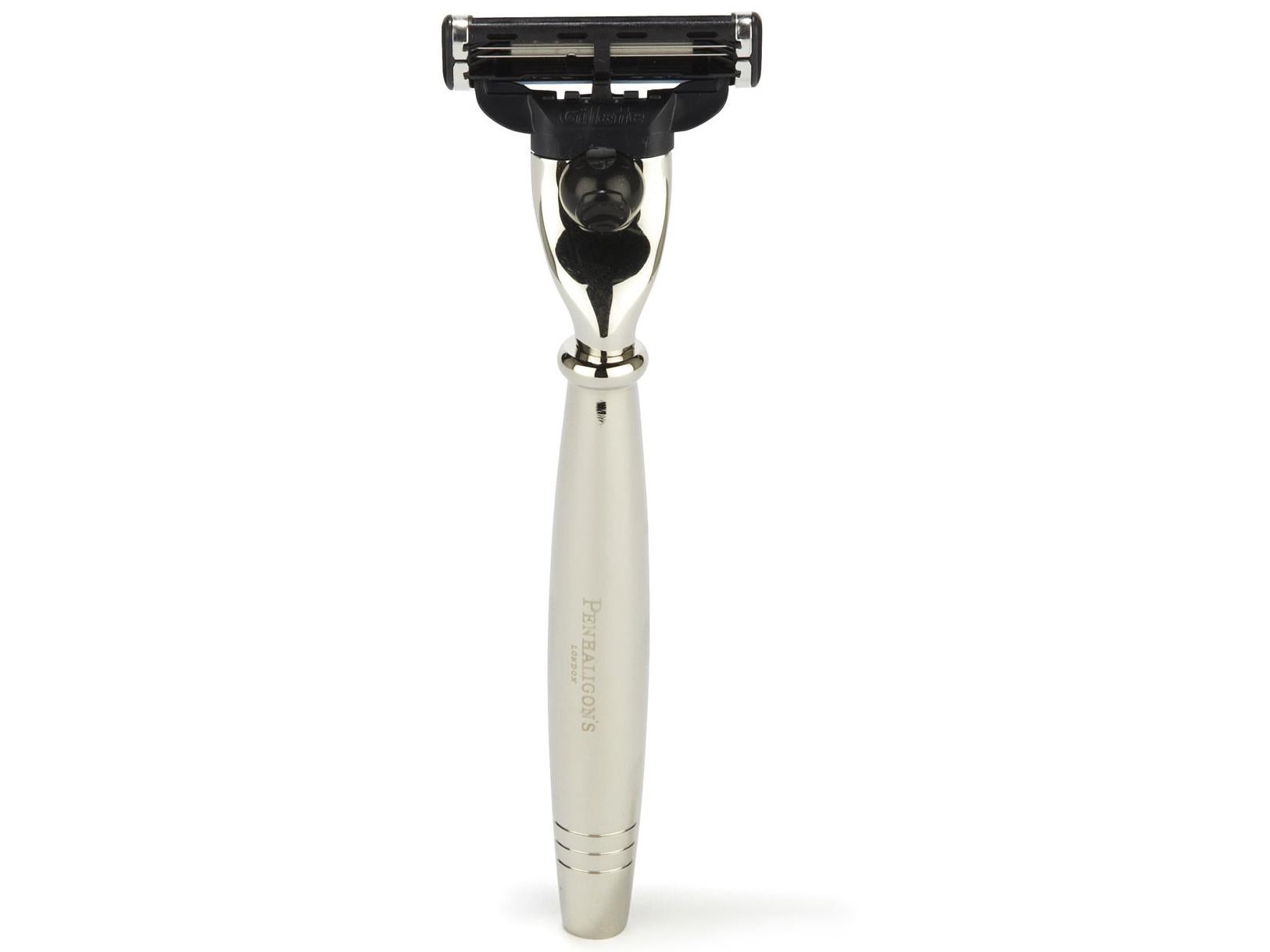 Nickel Triple Blade Razor, £43, Penhaligon’s