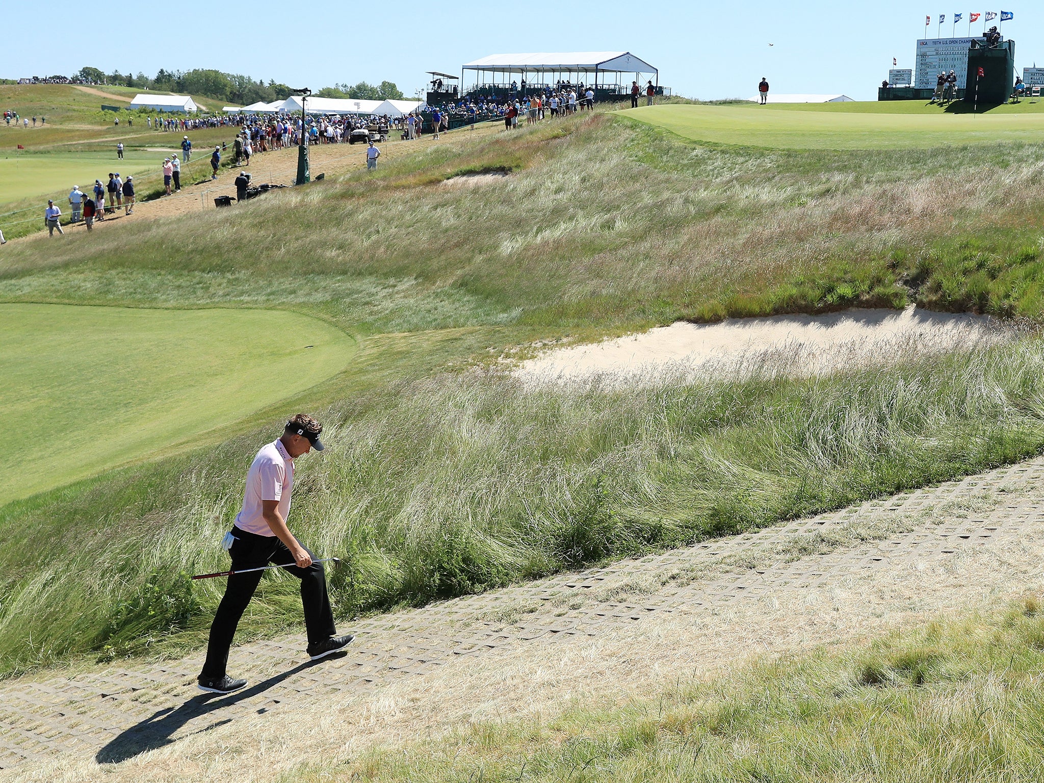 Poulter managed to stay out of trouble as other fells by the wayside