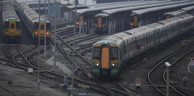 Theresa May said the rail disruption in May was unacceptable