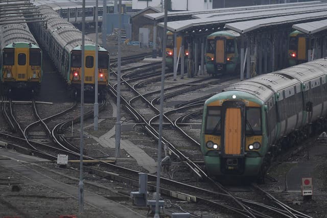 Theresa May said the rail disruption in May was unacceptable