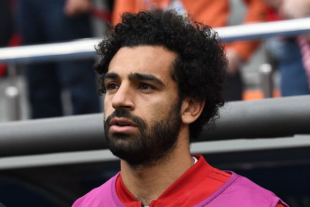 Mohamed Salah was left on the bench