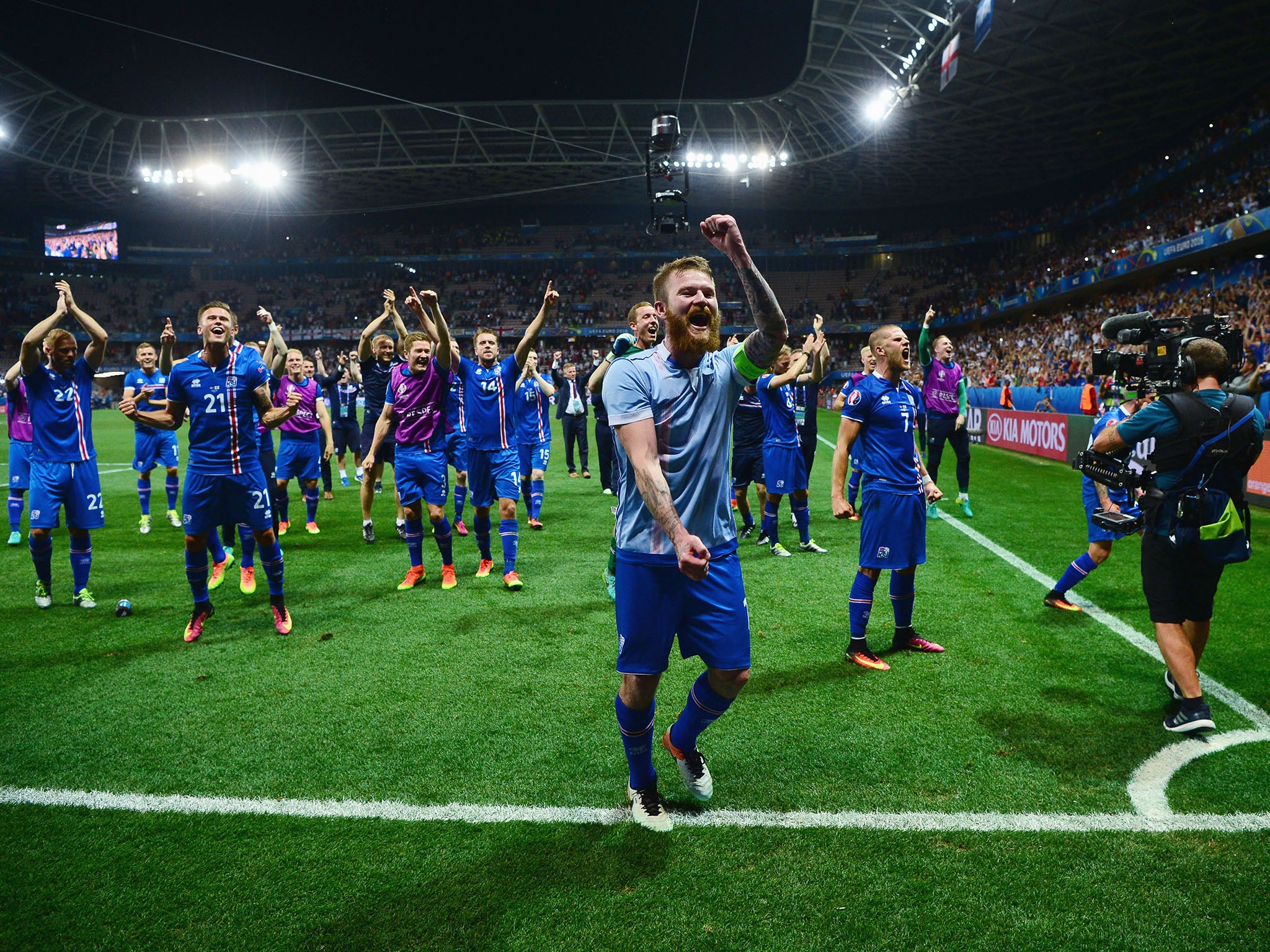 Iceland's famous victory against England at France 2016 will live long in the memory