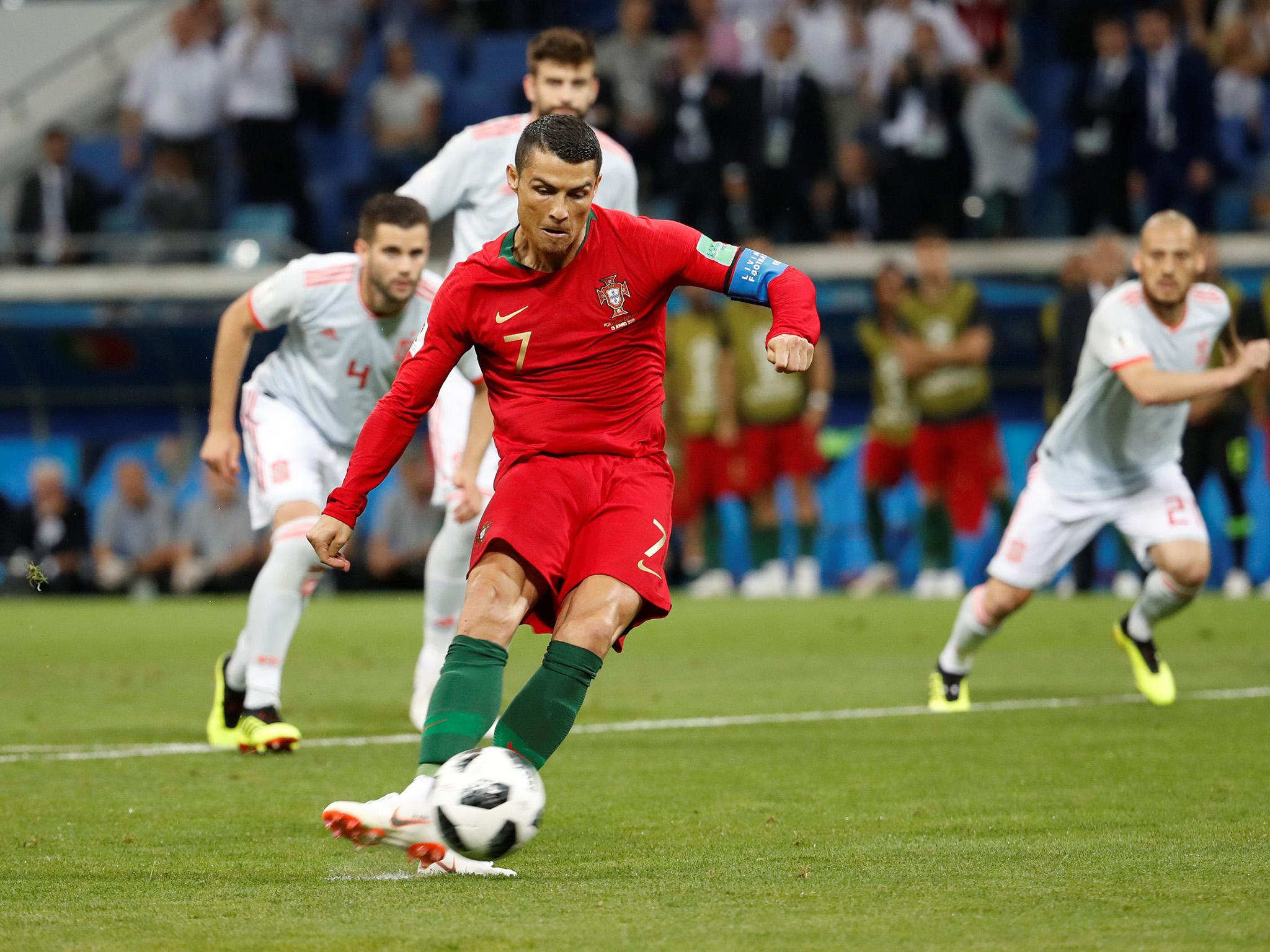 Cristiano Ronaldo Free Kick Inside The Box