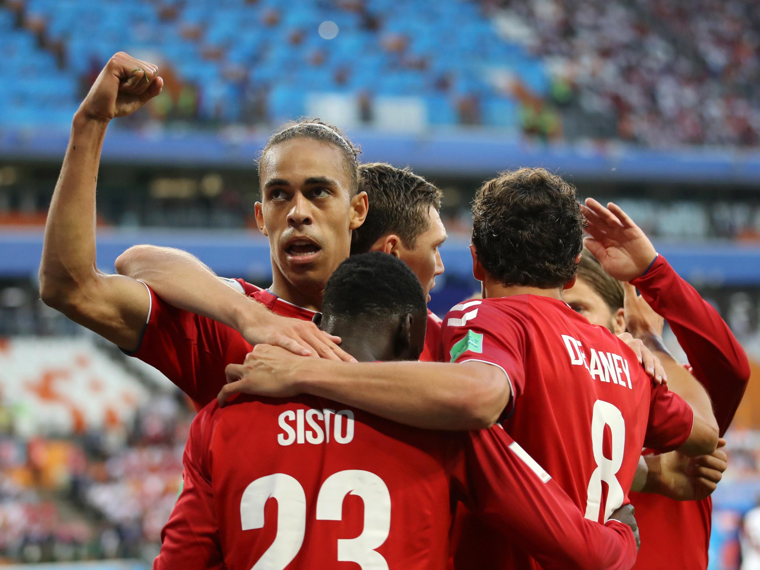 Poulsen opened the scoring by finishing a counter attack