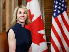 US ambassador to Canada receives death threat as trade war looms