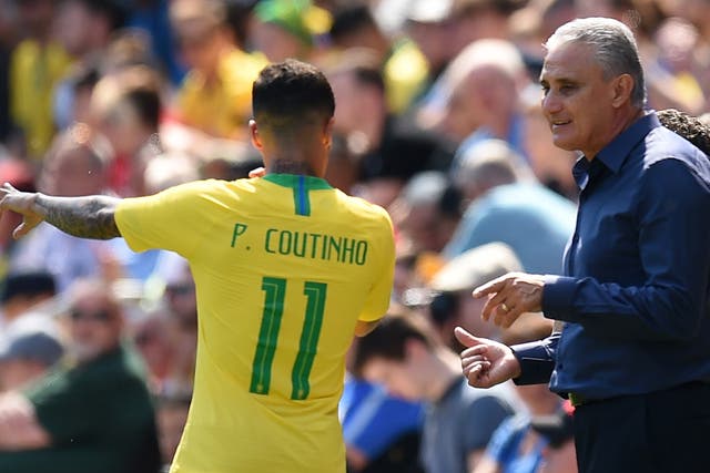 Coutinho has become a central midfielder under Tite