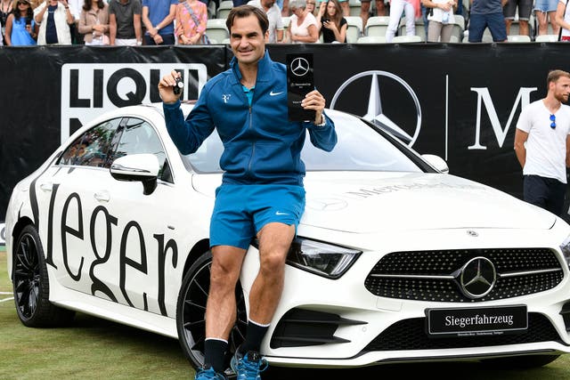 Roger Federer has won the Stuttgart Open