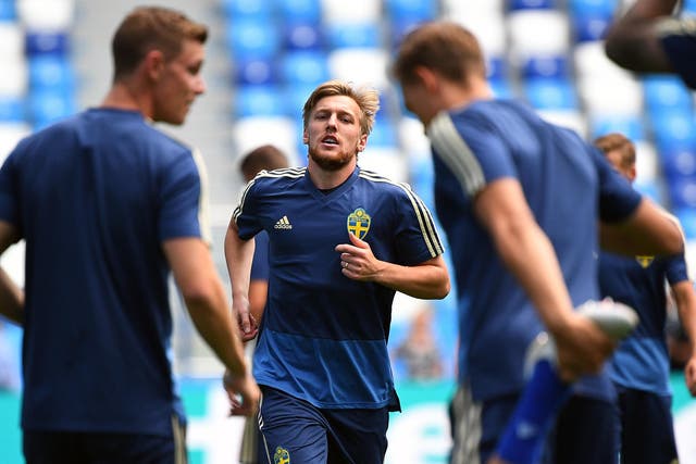 The pressure is on Emil Forsberg to deliver for Sweden
