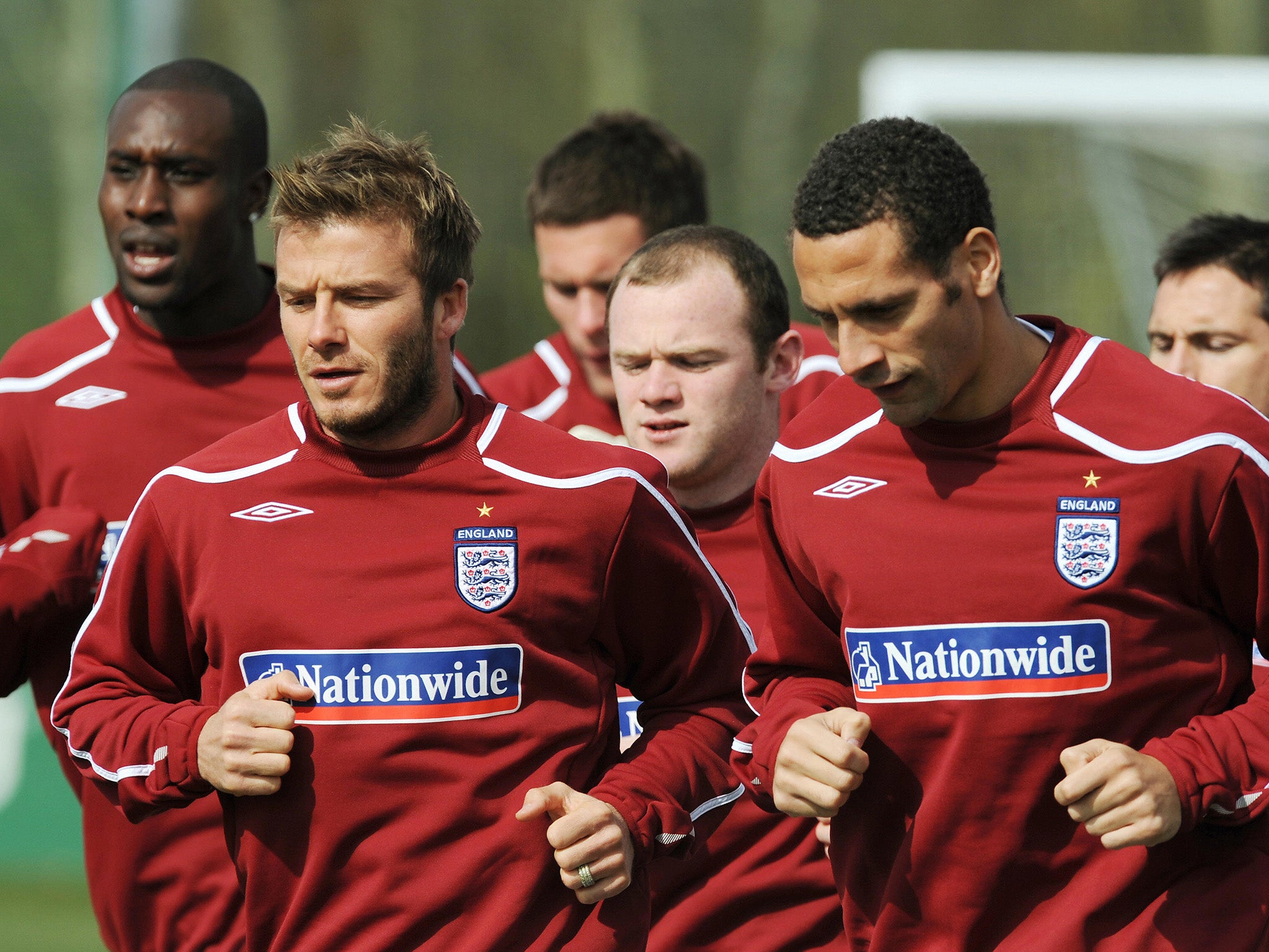 England's golden generation was full of cliques
