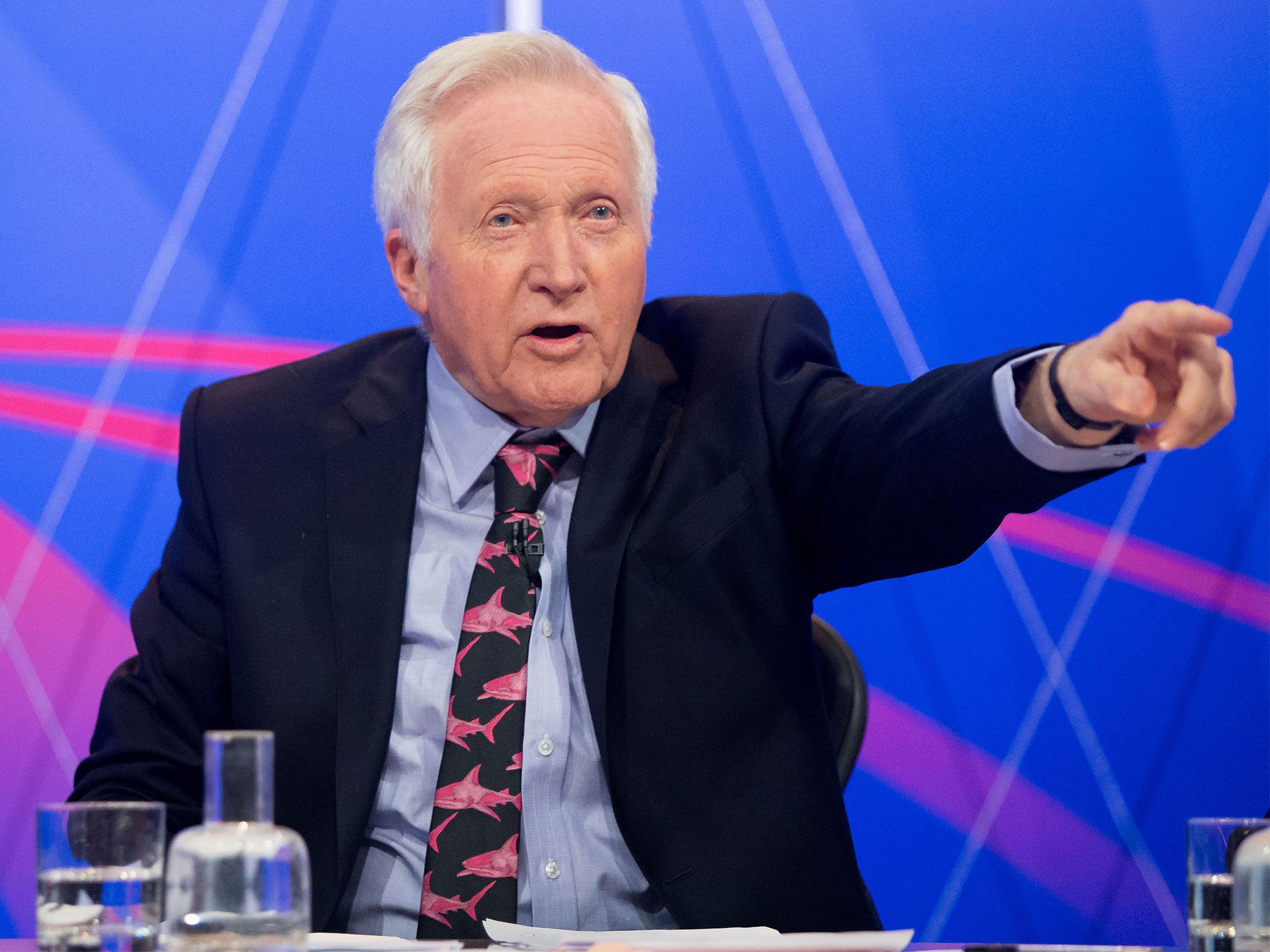 David Dimbleby has been a regular face on British television screens since the 1960s