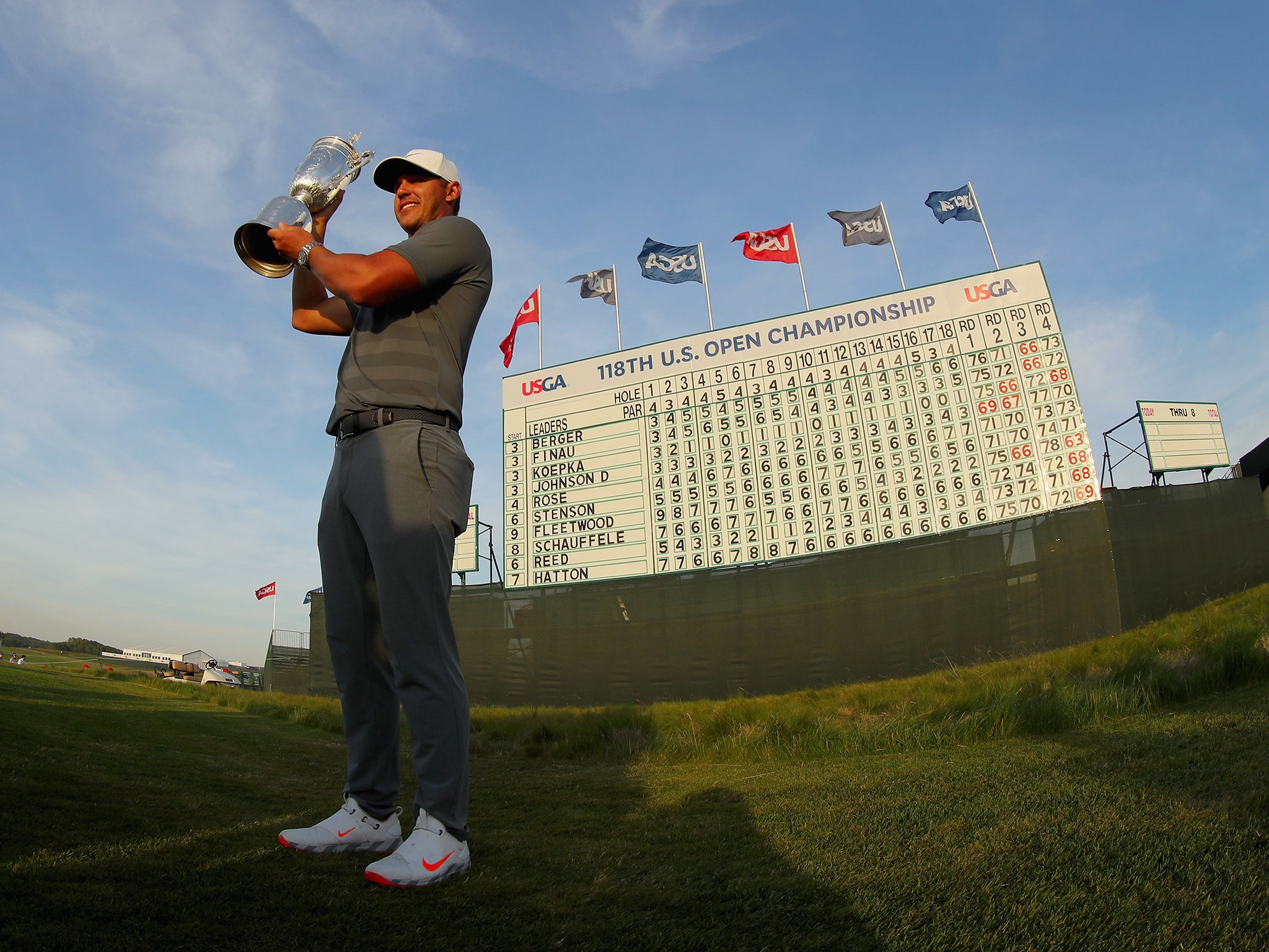 Koepka kept his nerve to secure victory by one shot