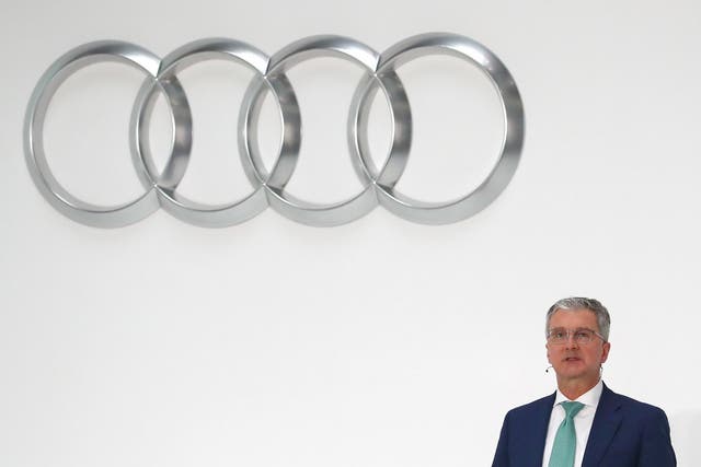 The Audi boss was taken into custody in Germany on Monday