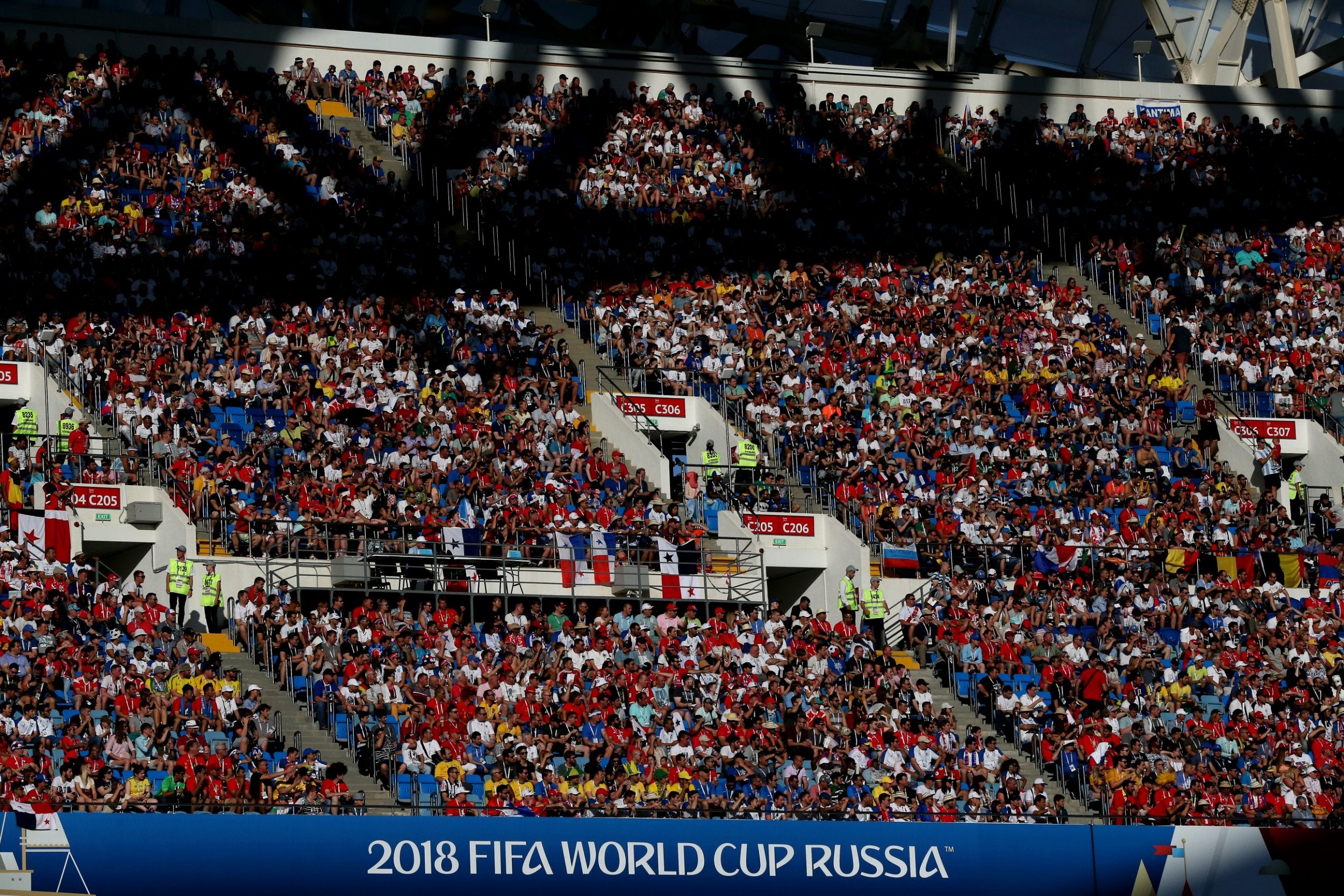 Panama's fans brought the noise to Sochi