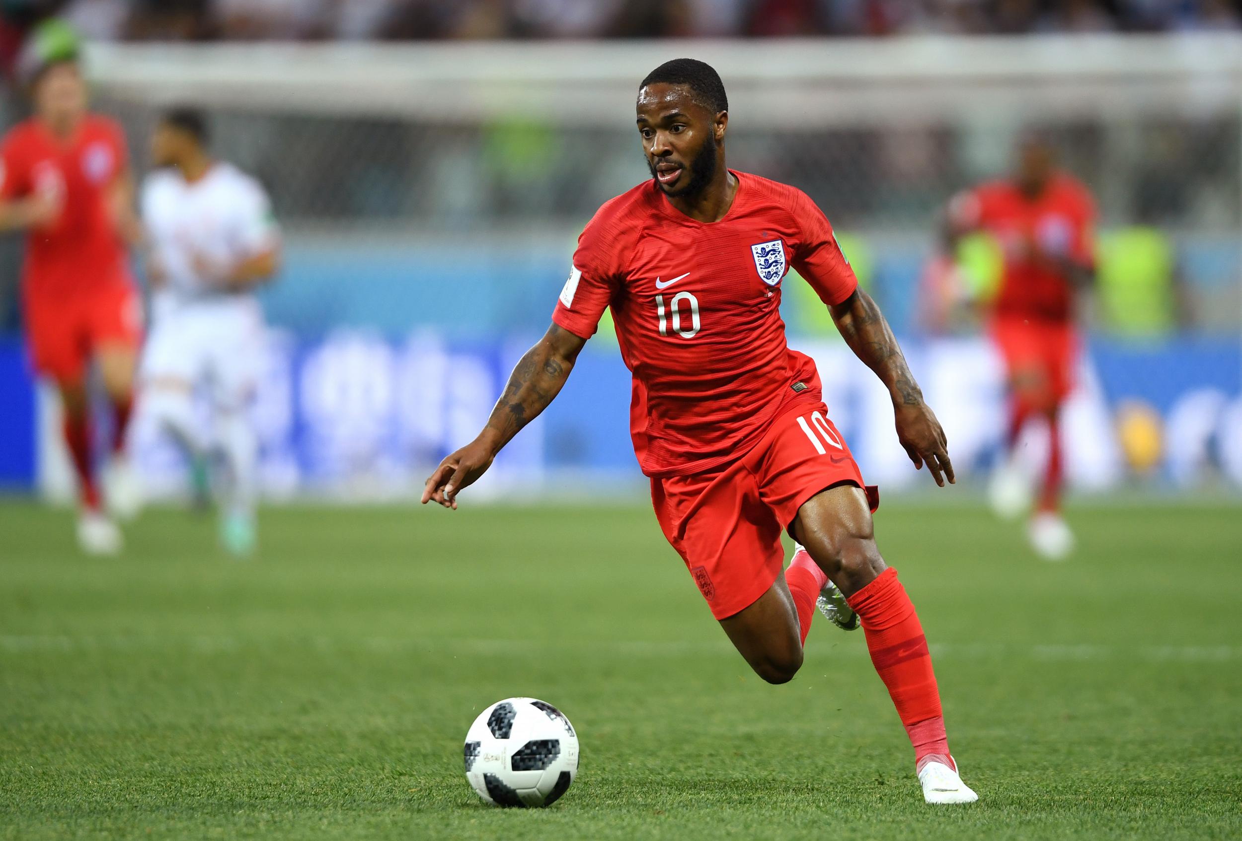 Sterling struggled to make an impact against Tunisia (Getty)