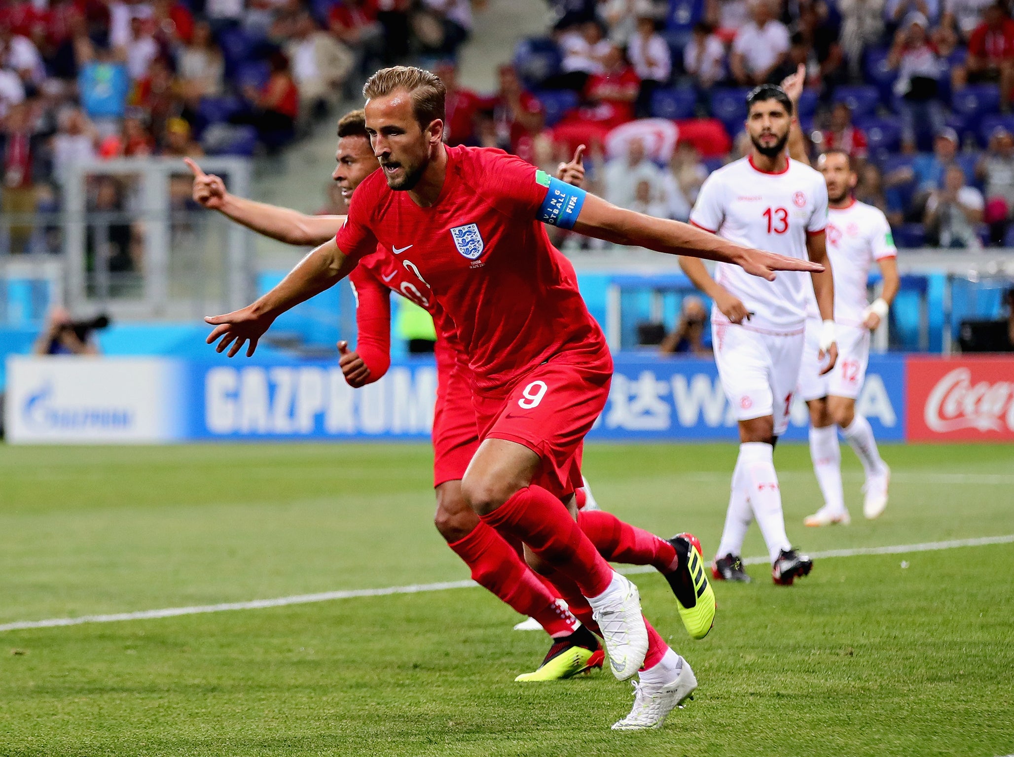 Harry Kane opened the scoring early in the first-half