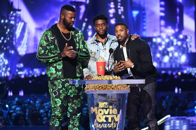 'Black Panther' star Chadwick Boseman gives his 'Best Hero' award to real-life Waffle House shooting hero James Shaw Jr.