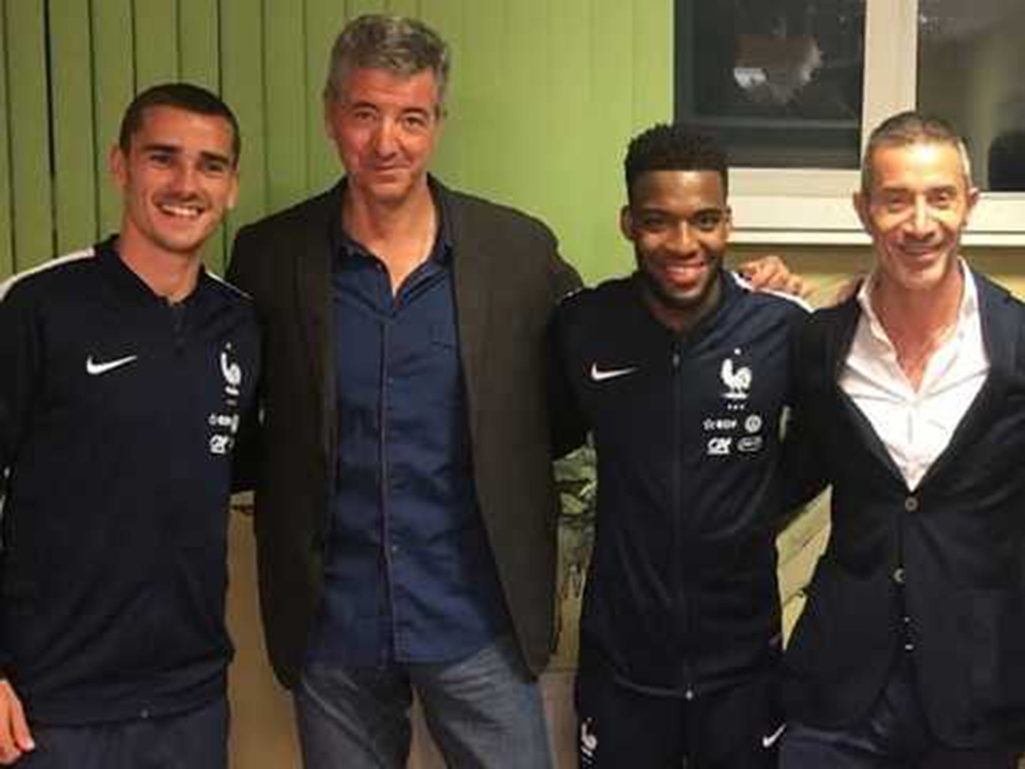 Antoine Griezmann and Thomas Lemar signed deals with Atletico Madrid this summer