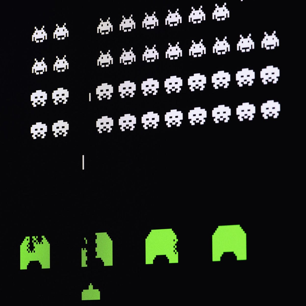 space invaders shooter