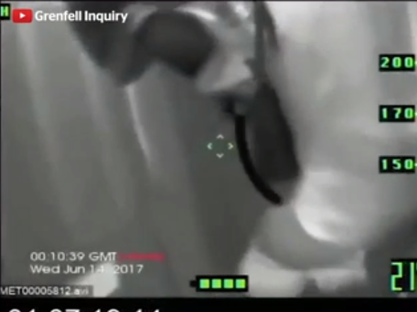 Footage of the operation was played to the inquiry on Tuesday during a presentation by Professor Niamh Nic Daeid, the director of the Leverhulme Research Centre for Forensic Science at the University of Dundee