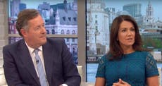 Susanna Reid in 'constant battle' for airtime with Piers Morgan
