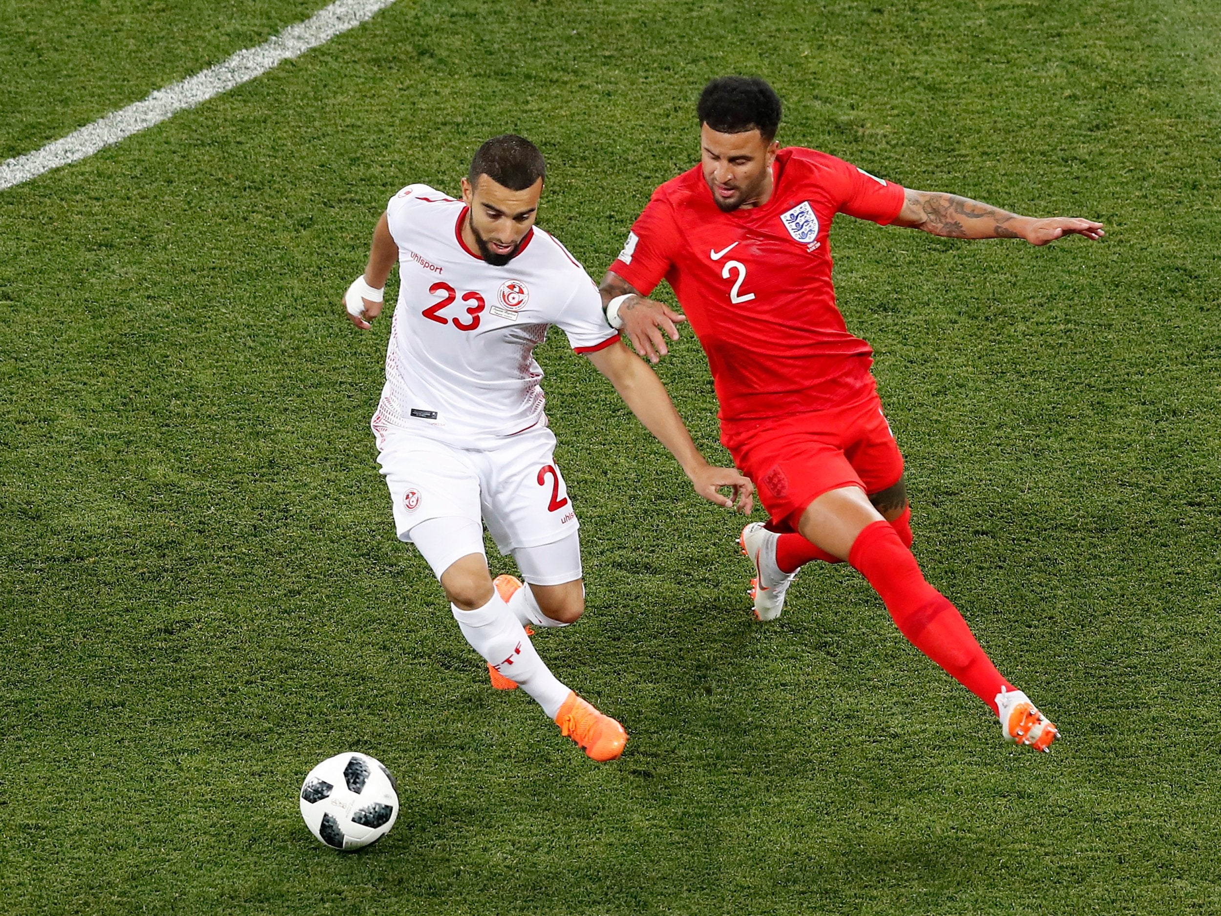 Kyle Walker impressed despite conceding a penalty