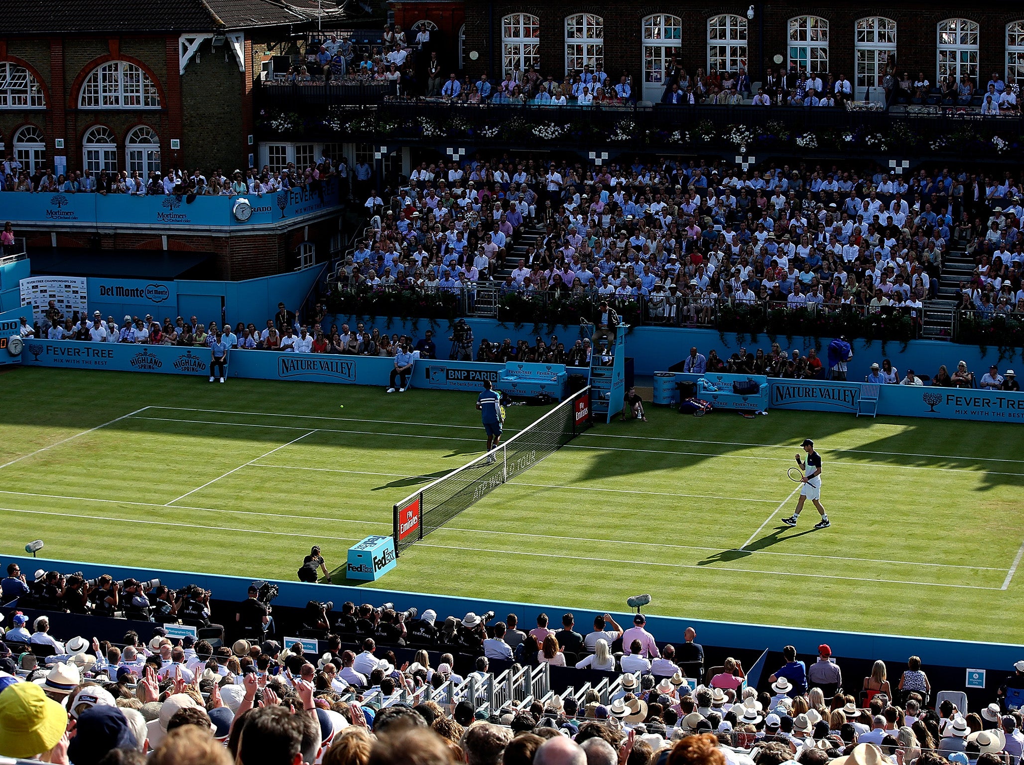 Andy Murray couldn't see out the match despite going ahead