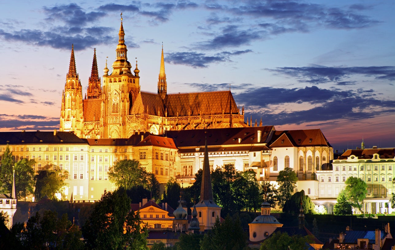 Prague castle is one of the city’s best attractions