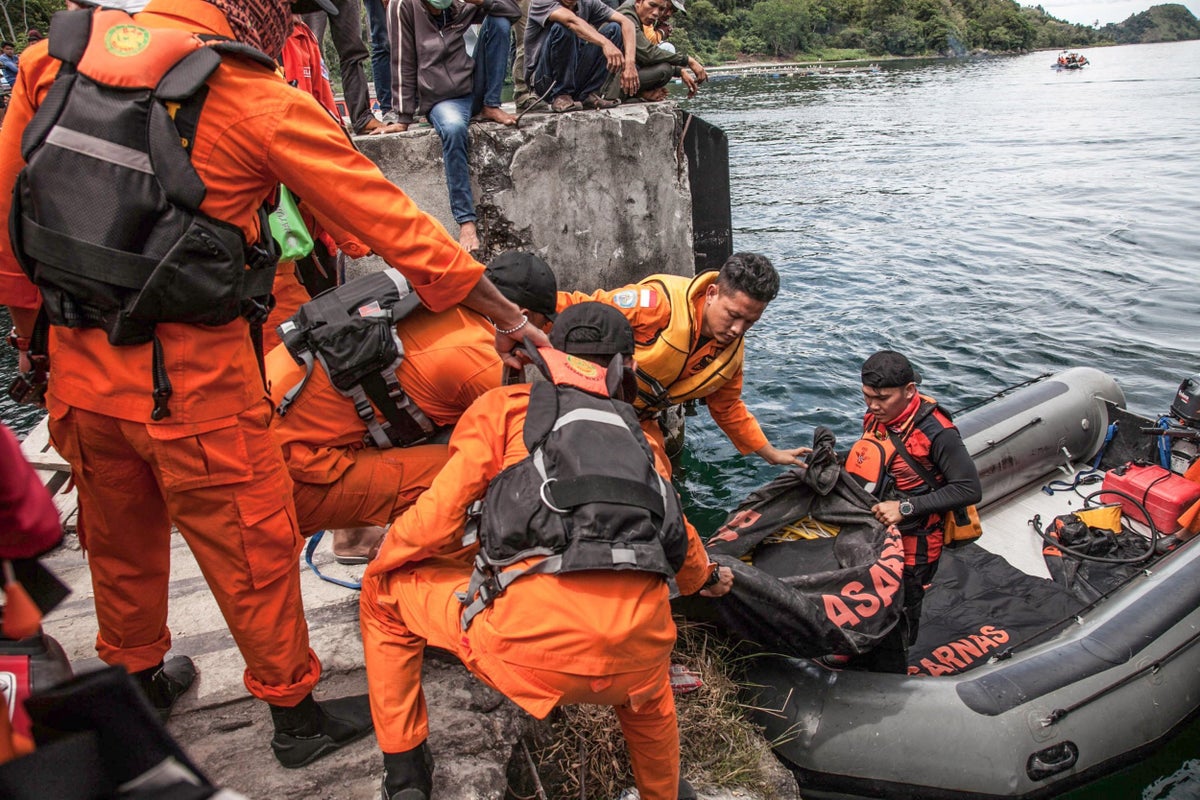 Indonesia ferry disaster: Toll of missing soars to 180 as drone joins  search for boat wreckage | The Independent | The Independent