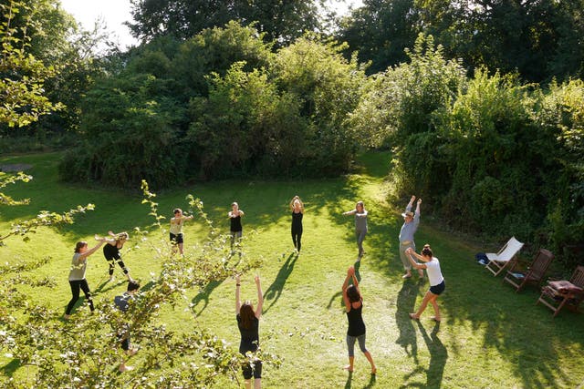 Quadrangle runs yoga retreats in the Kentish countryside