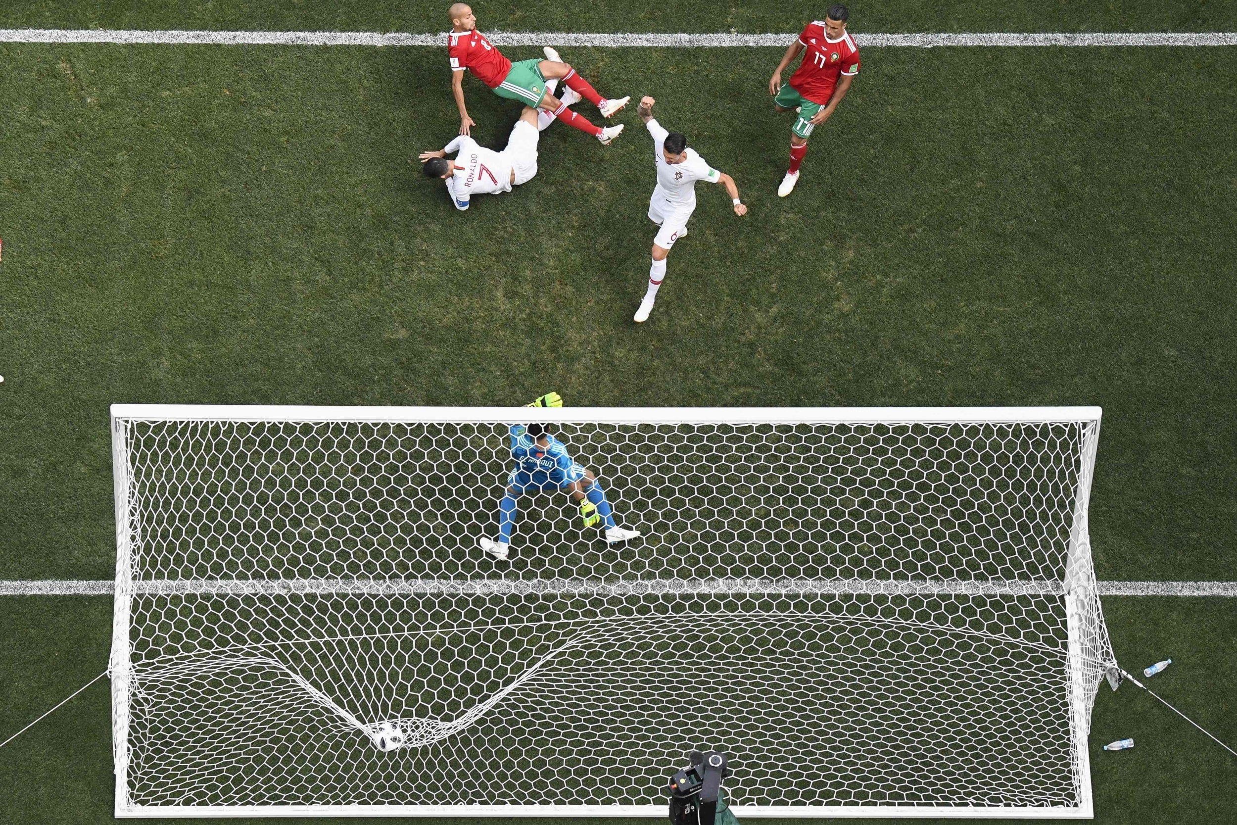 Cristiano Ronaldo goal, Portugal vs Morocco World Cup 2018: Real Madrid  forward breaks record with header, The Independent