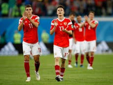 Russia have run further than any other team at the World Cup