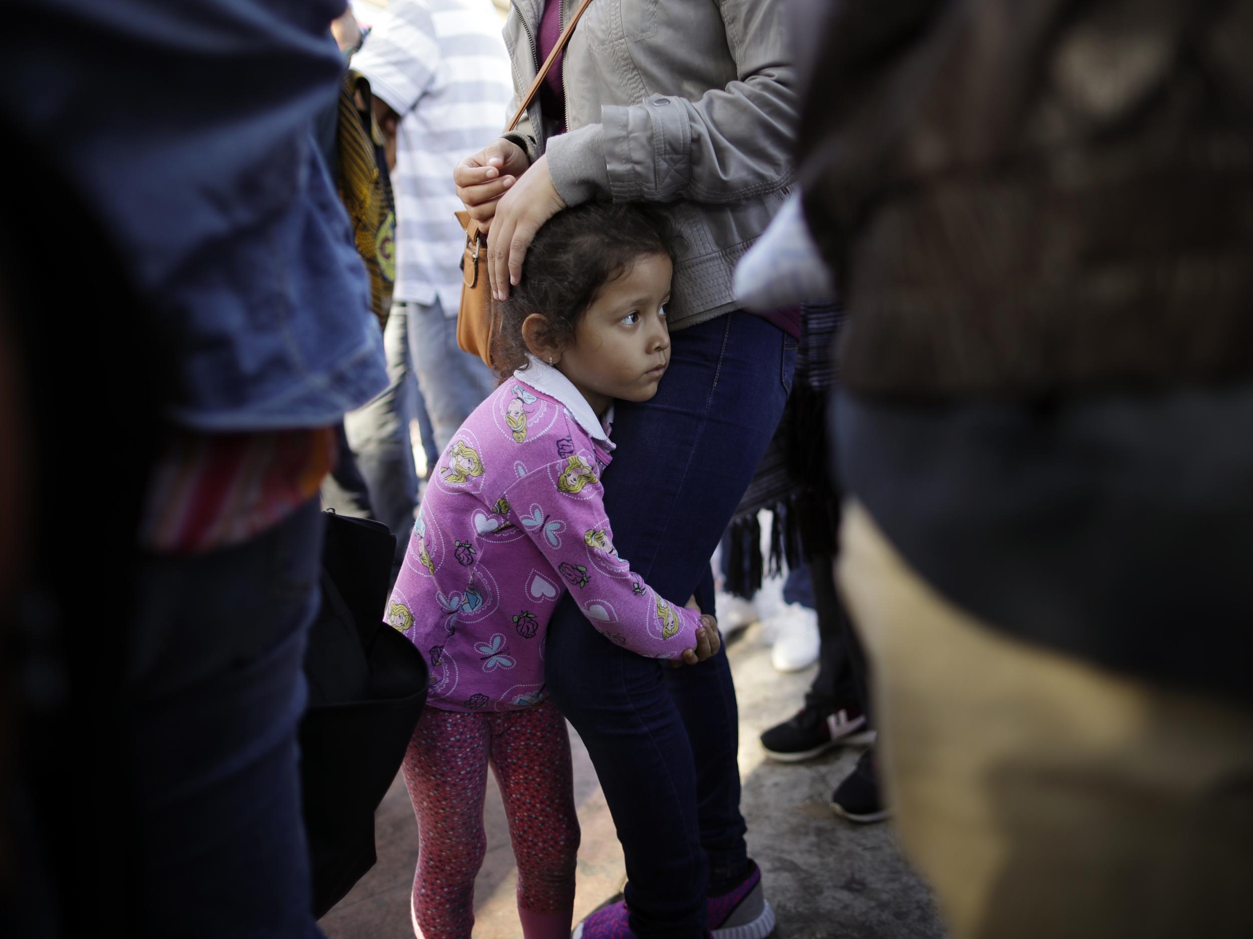 Hundreds of immigrant children were flown thousands of miles from the US’s southern border where they were separated from their parents to New York