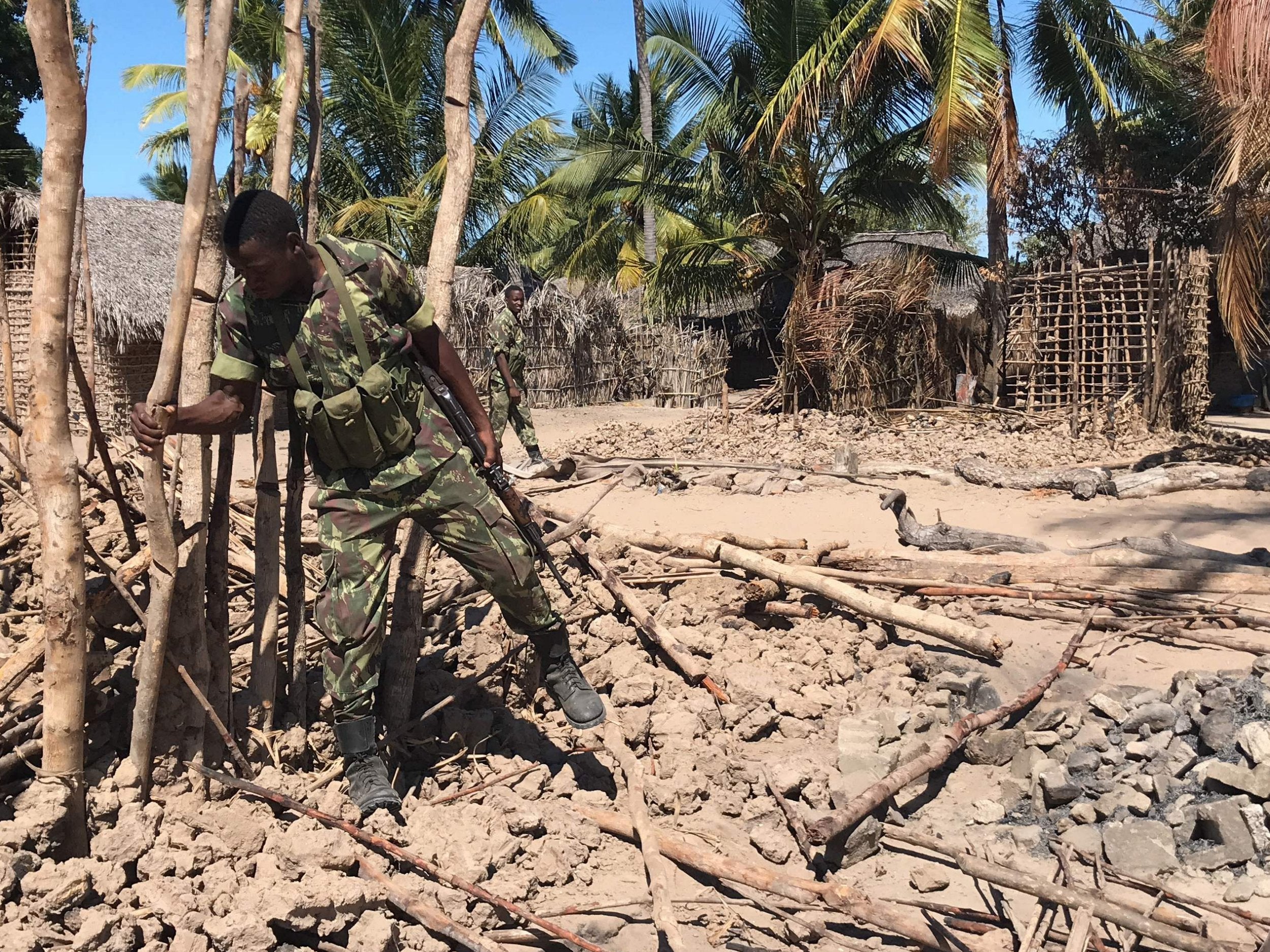 File image: Mozambique’s army has admitted it is ill-equipped to tackle the Isis insurgency on its own&nbsp;