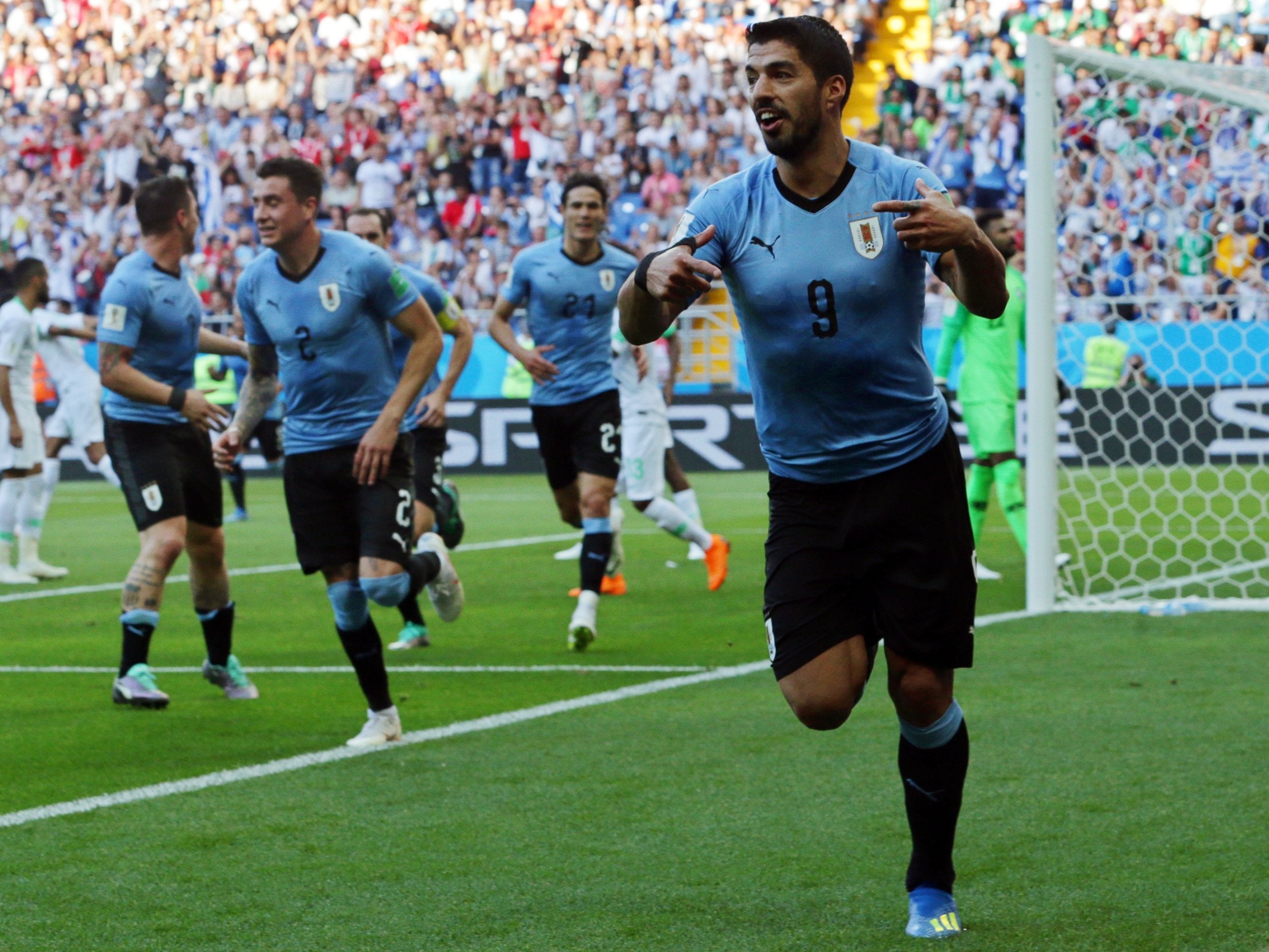 World Cup 2018: Luis Suarez goal enough to send lacklustre Uruguay through, The Independent