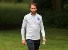 Southgate dislocates shoulder while out running